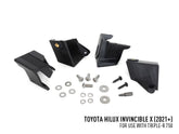 Toyota Hilux 2021 On - Invincible X - Lazer Light Grille Kit Triple-r 750 Elite